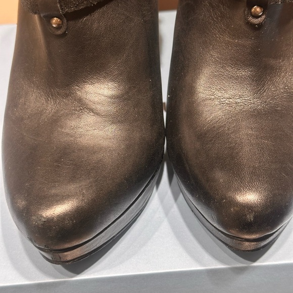 BCBGeneration Studded Leather and Suede Boots - Picture 8 of 9